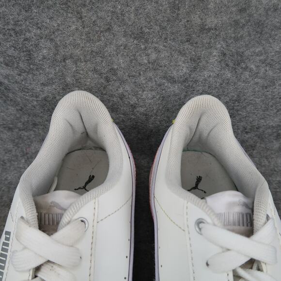 Puma Shoes Womens 9 Vikky Sneakers Casual Lifestyle Trainer Comfort Active White - Picture 3 of 11